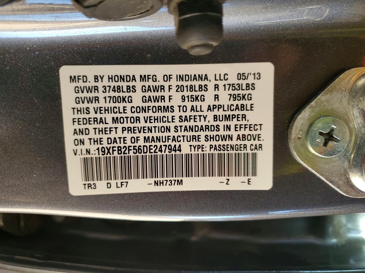 2013 Honda Civic lx