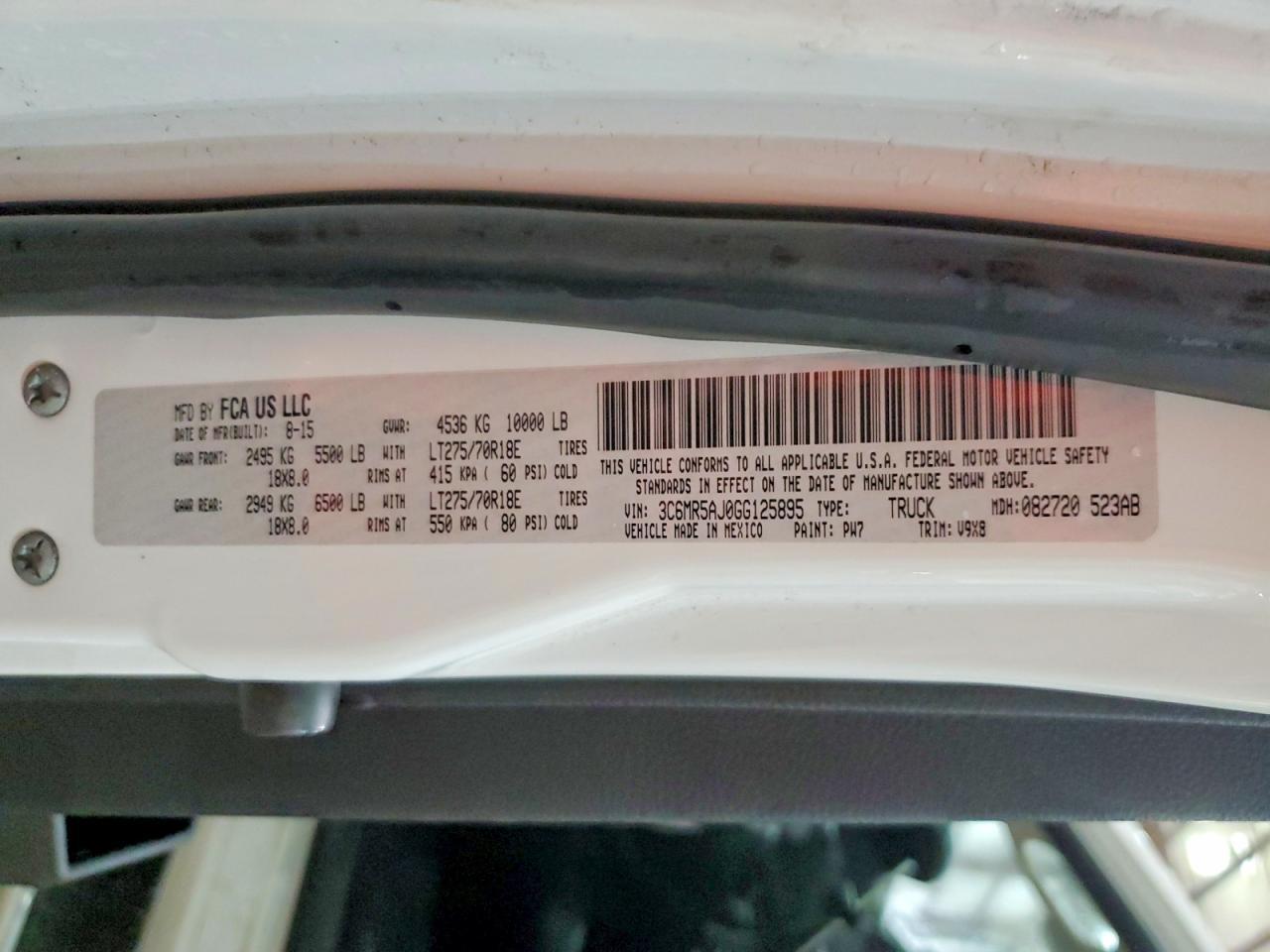 2016 Dodge RAM 2500 ST