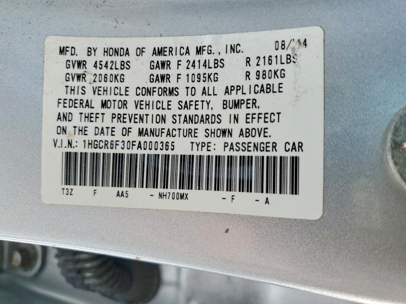 2015 Honda Accord Hybrid
