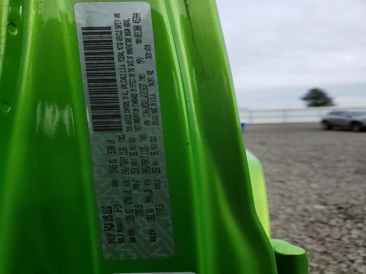 2020 Jeep Wrangler Unlimited Sport