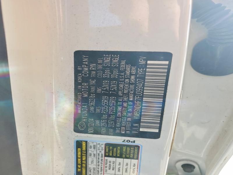 2015 Hyundai Santa fe gls