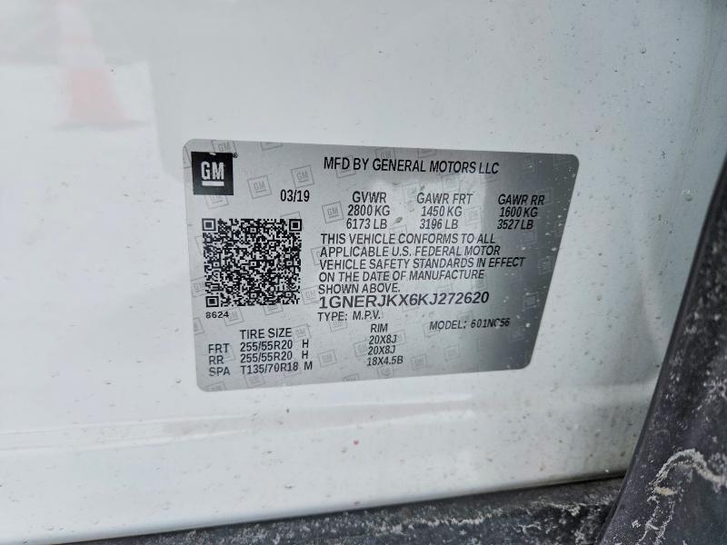 2019 Chevrolet Traverse rs