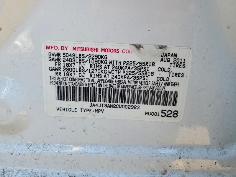 2012 Mitsubishi Outlander se