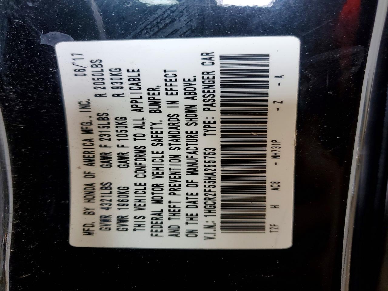 2017 Honda Accord Sport