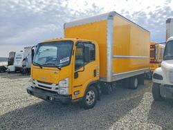 Salvage trucks for sale at Brighton, CO auction: 2022 Isuzu NPR HD BOX Truck
