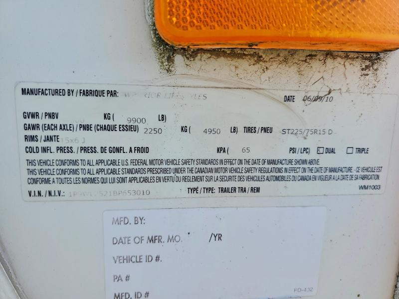 2011 3idm 2011 Warrior Life Style Camper