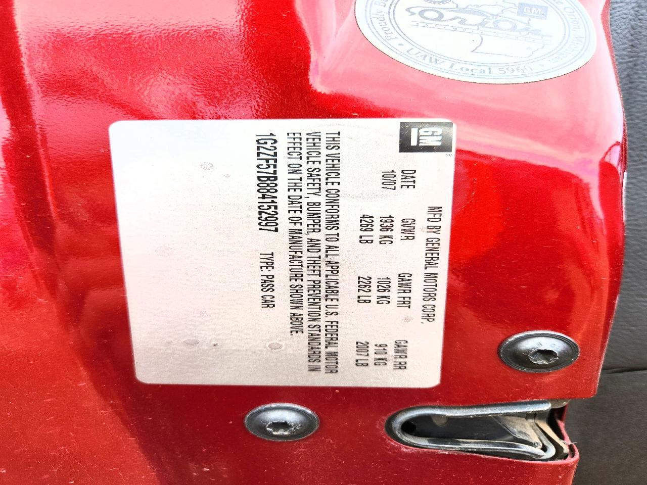 2008 Pontiac G6 Value Leader