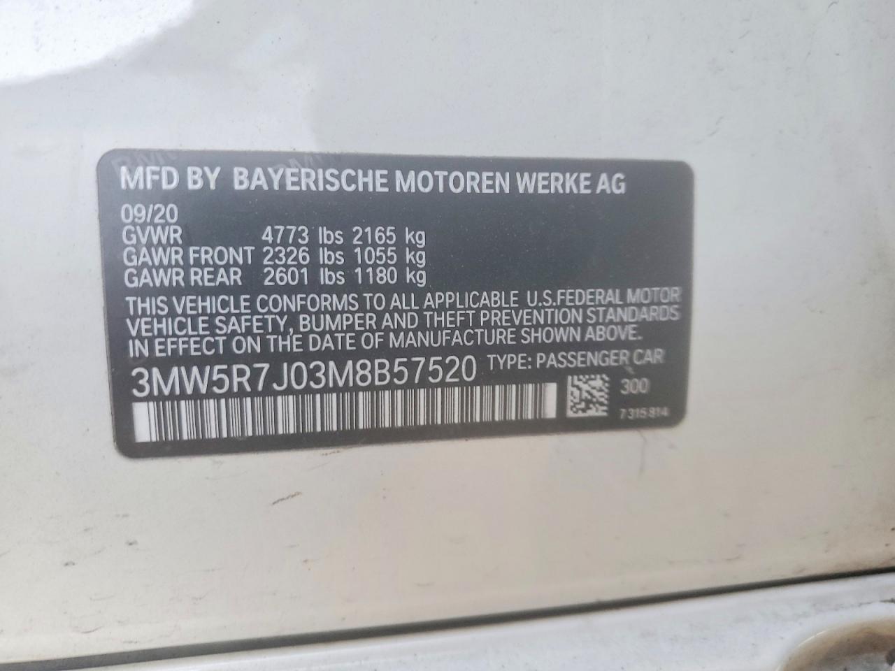 2021 BMW 330xi