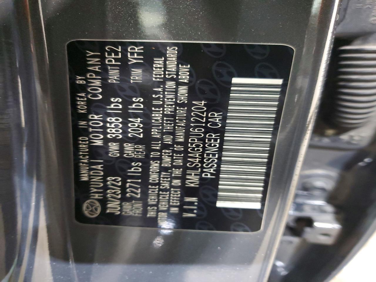 2023 Hyundai Elantra sel