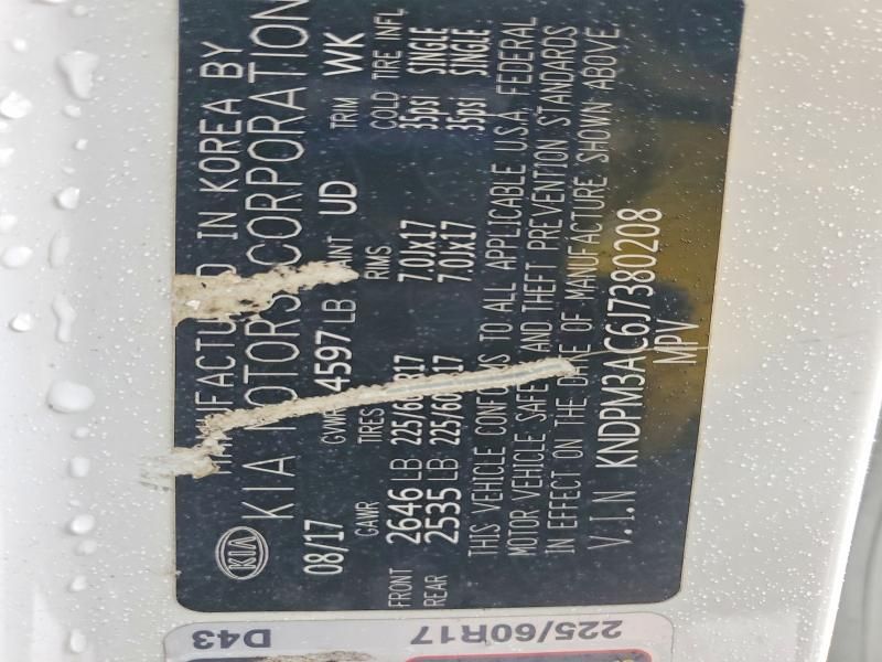 2018 KIA Sportage lx