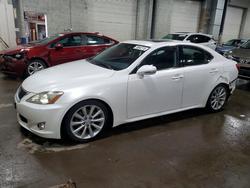 Lexus salvage cars for sale: 2009 Lexus Is 250 Base