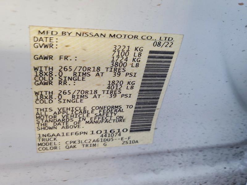 2023 Nissan Titan sv
