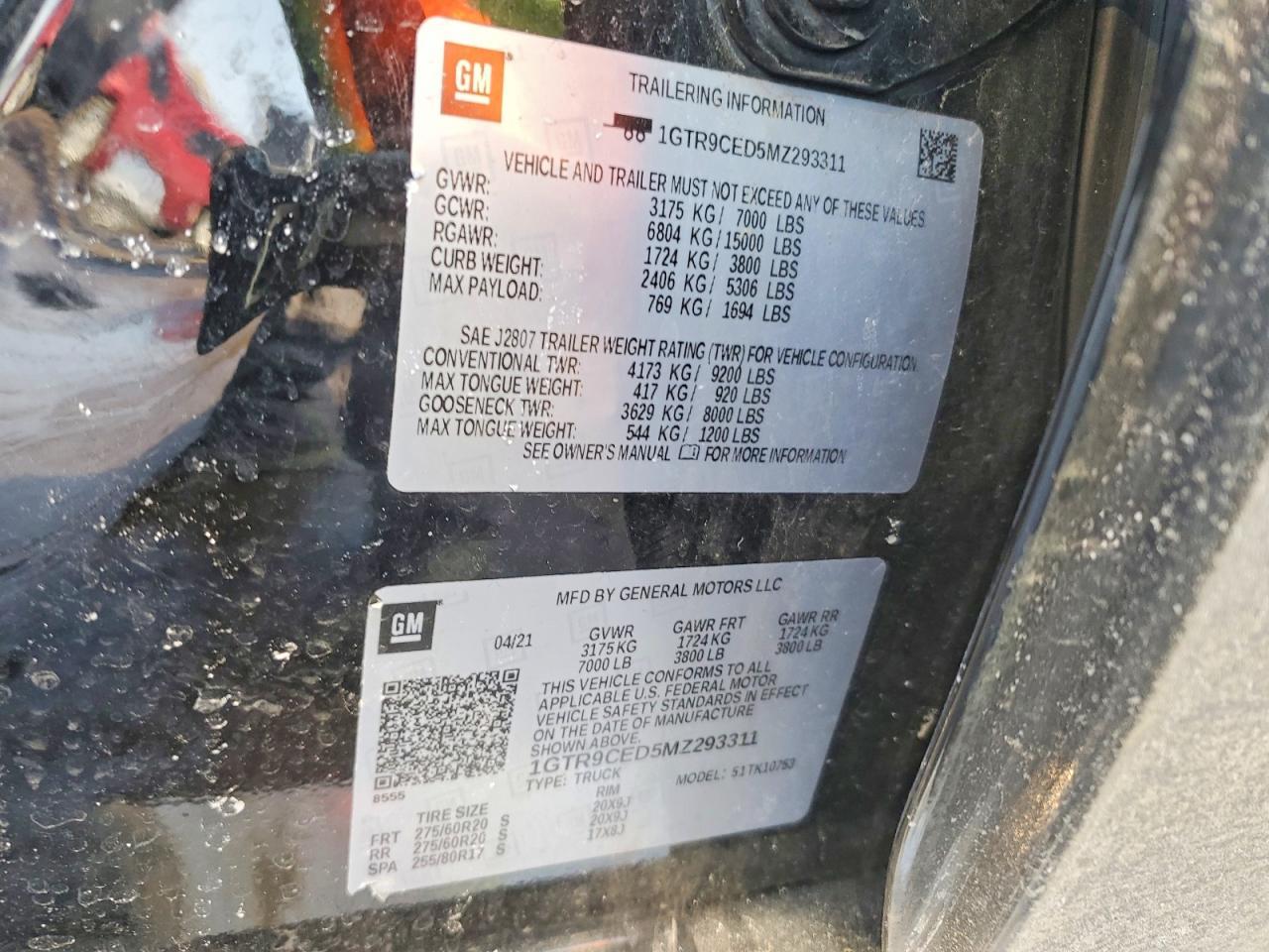 2021 GMC Sierra K1500 Elevation