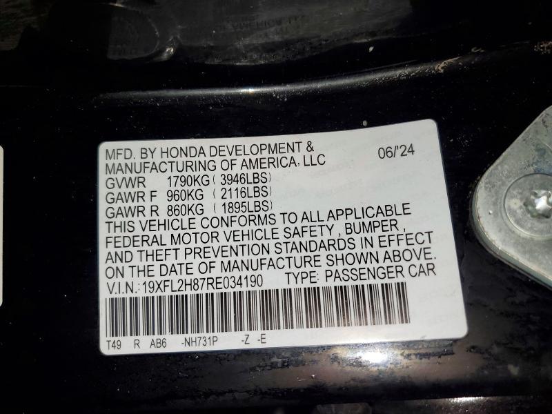 2024 Honda Civic Sport