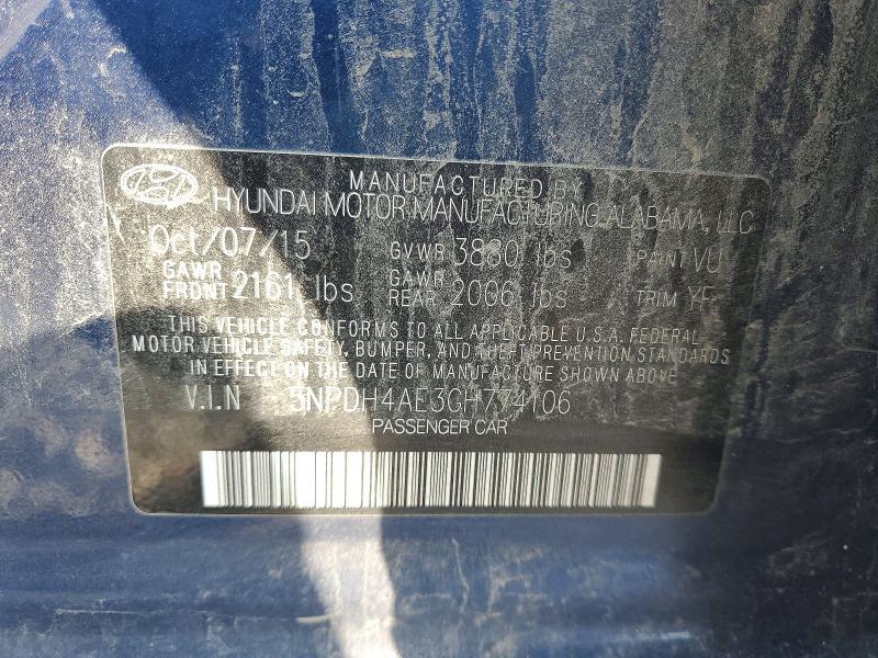 2016 Hyundai Elantra se