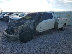 Salvage trucks for sale at Eldridge, IA auction: 2017 Ford F550 Super Duty