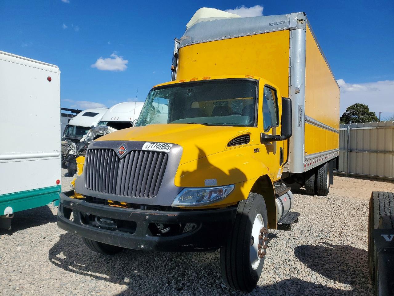 2022 International MV607 BOX Truck