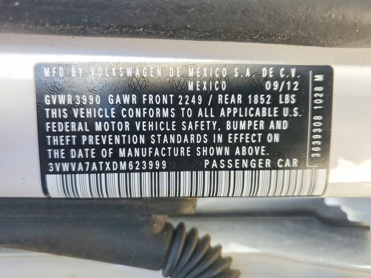 2013 Volkswagen Beetle Turbo