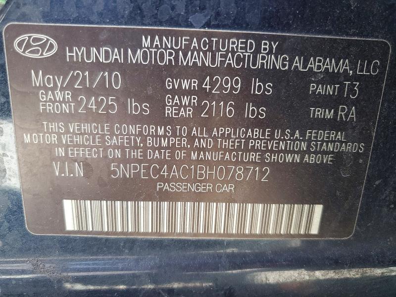 2011 Hyundai Sonata se