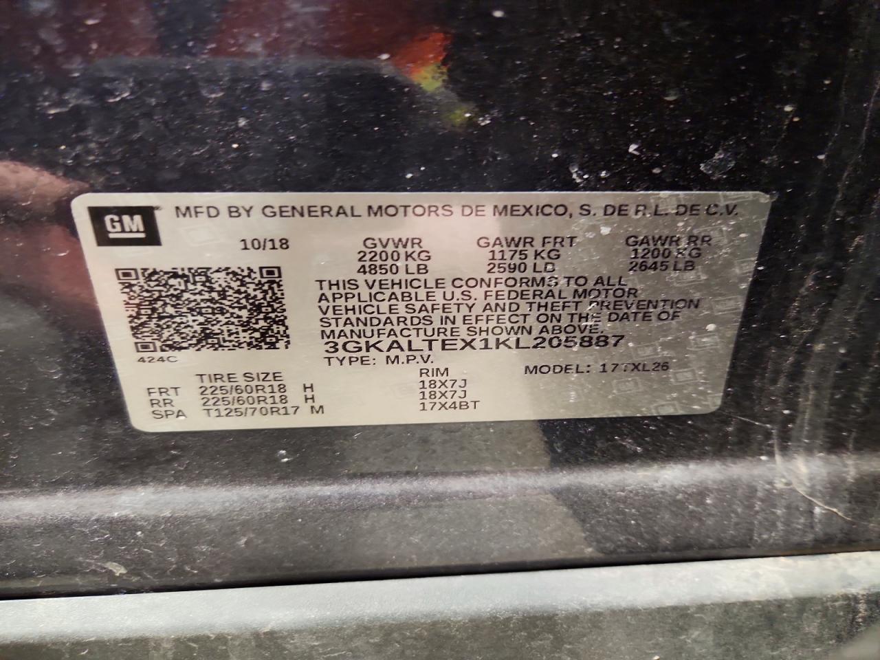 2019 GMC Terrain sle