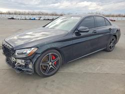 Vehiculos salvage en venta de Copart Fresno, CA: 2017 Mercedes-Benz C300