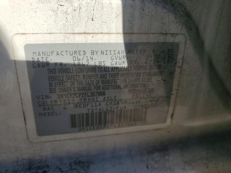 2015 Nissan Versa Note s