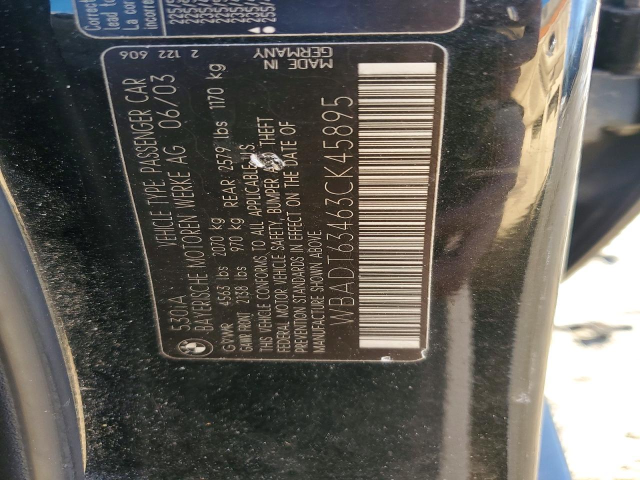 2003 BMW 530 i Automatic