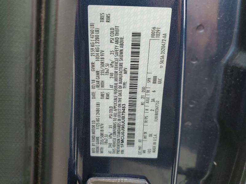 2018 Ford Escape Titanium