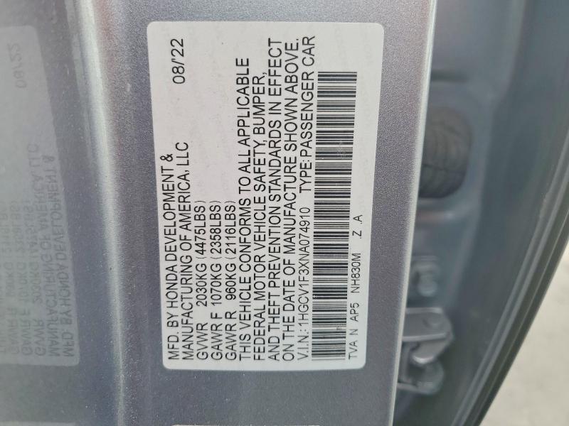 2022 Honda Accord Sport