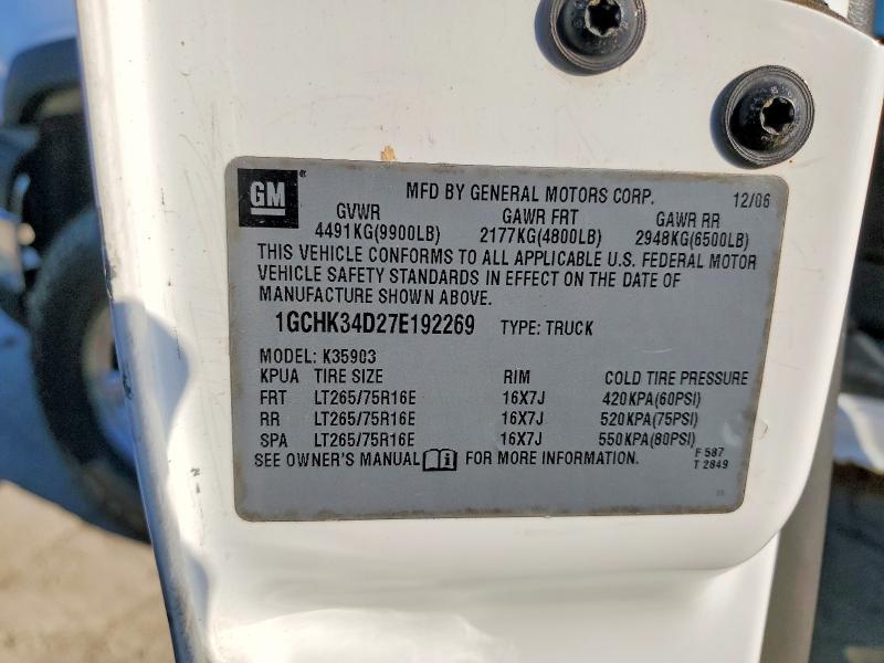 2007 Chev Silverado 3500 Clas