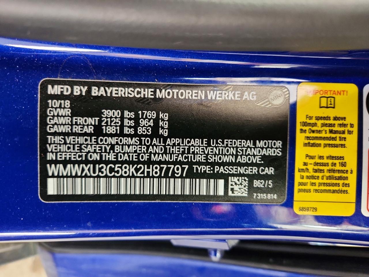 2019 Mini Cooper s