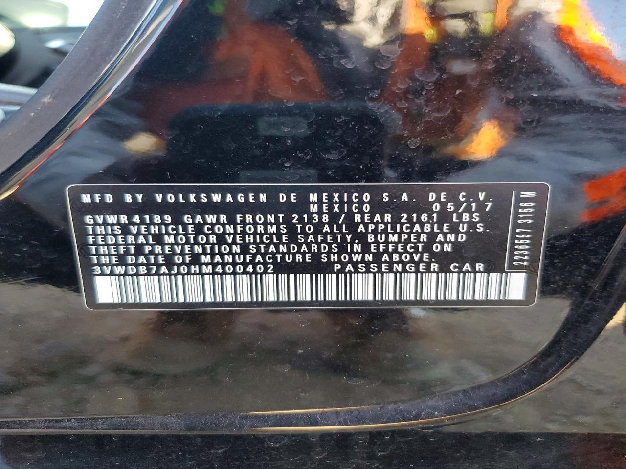 2017 Volkswagen Jetta se
