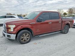 Ford salvage cars for sale: 2015 Ford F150 Supercrew