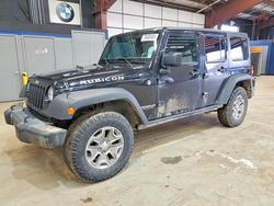 Jeep salvage cars for sale: 2016 Jeep Wrangler Unlimited Rubicon