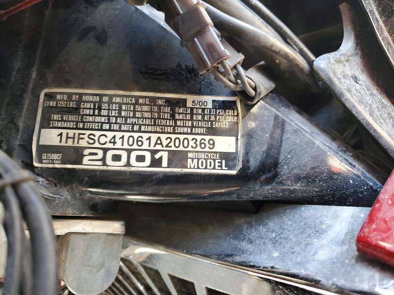 2001 Honda GL1500 CF