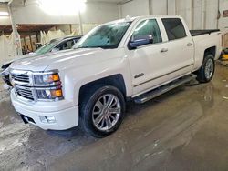 Chevrolet salvage cars for sale: 2015 Chevrolet Silverado K1500 High Country