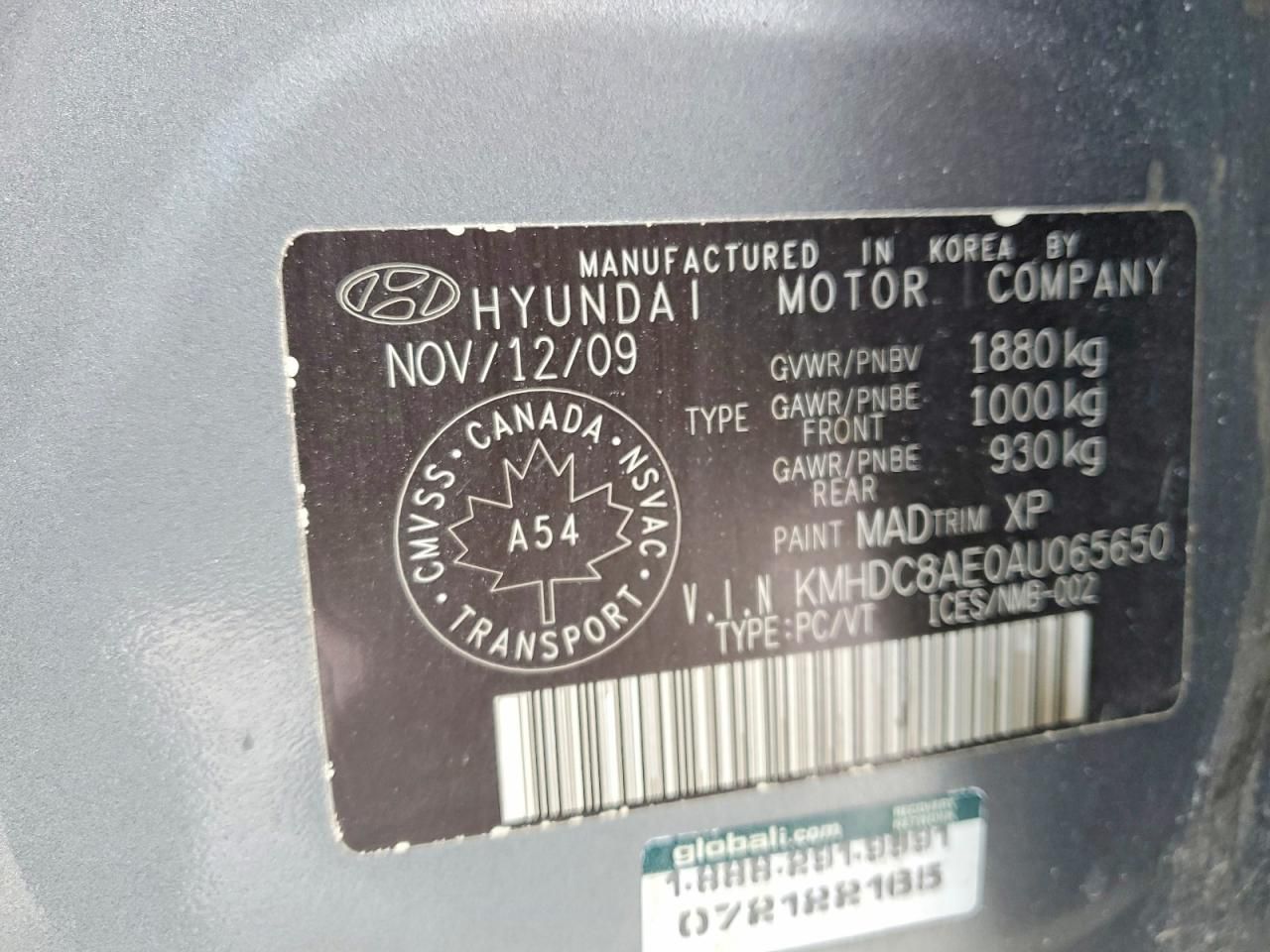 2010 Hyundai Elantra Touring gls