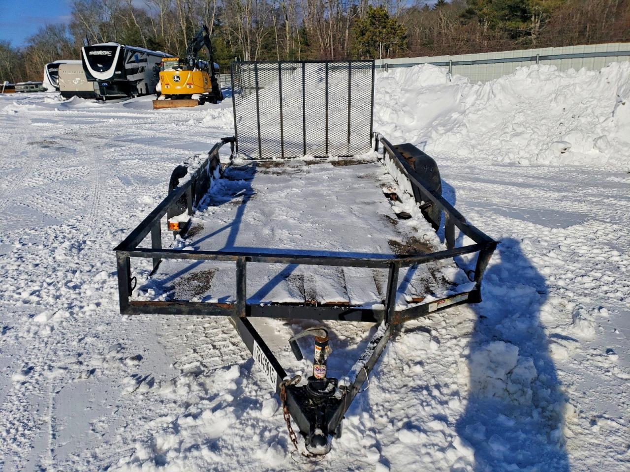2016 Triple Crown U6X14TBRAKE Utility Trailer