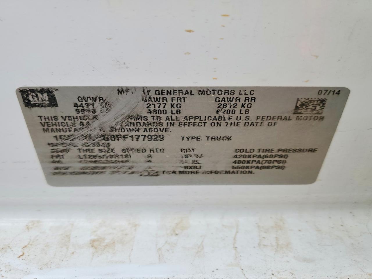 2015 Chevrolet Silverado K2500 Heavy Duty