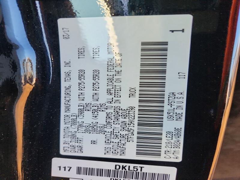 2017 Toyota Tundra Platinum