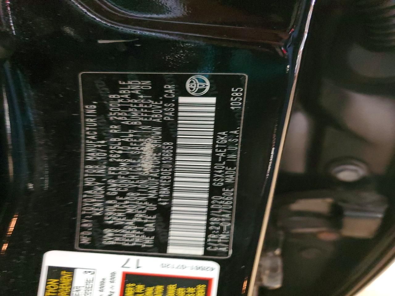 2014 Toyota Avalon Base