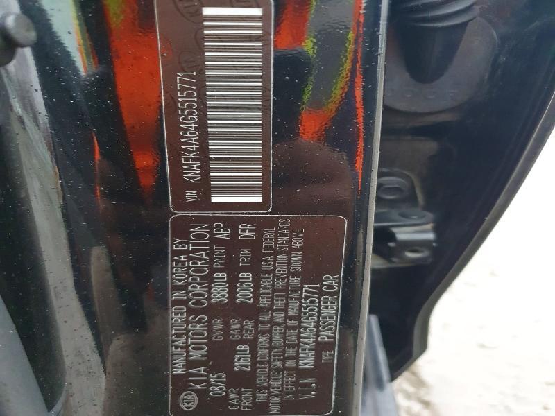 2016 KIA Forte lx