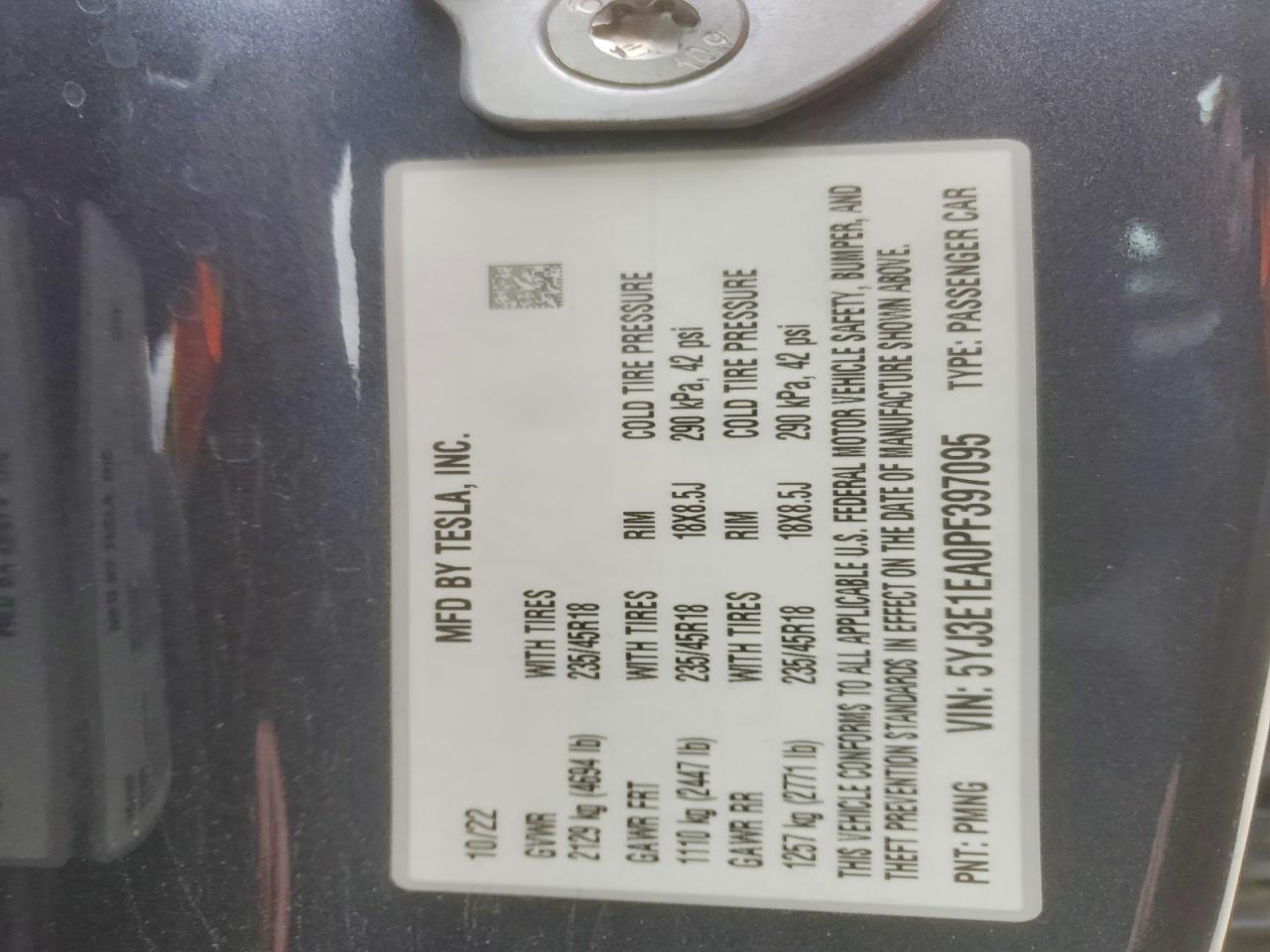 2023 Tesla Model 3