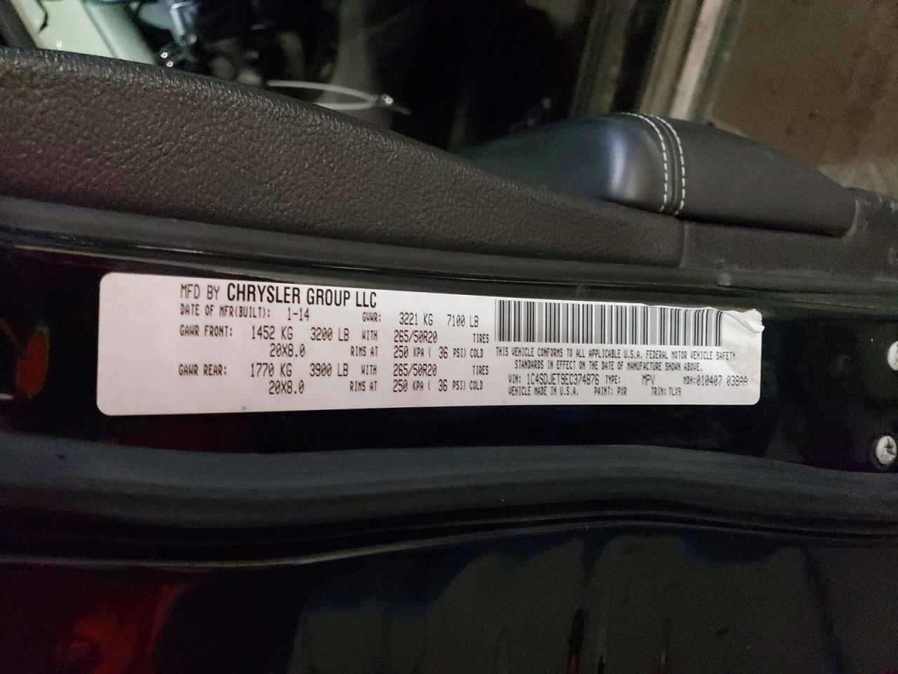 2014 Dodge Durango Citadel