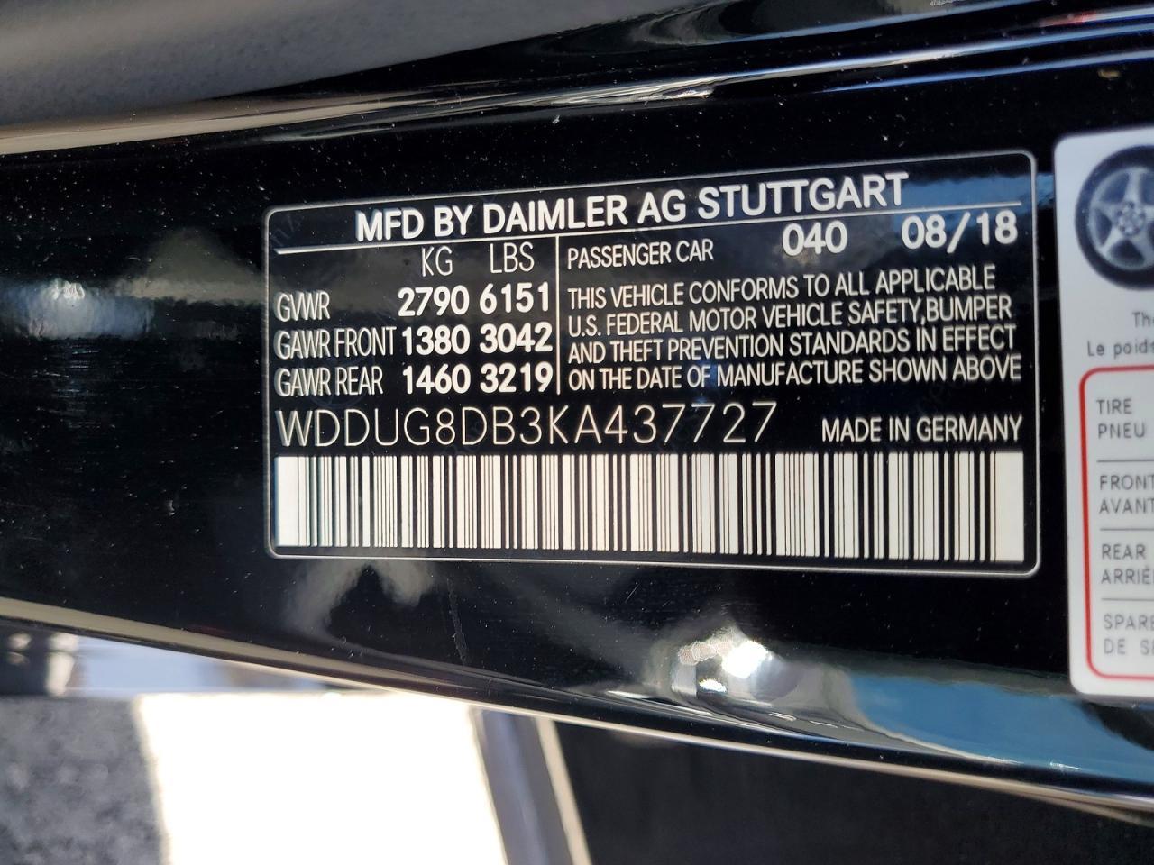 2019 Mercedes-Benz S 560