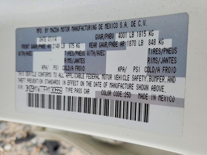 2015 Mazda 3 Grand Touring