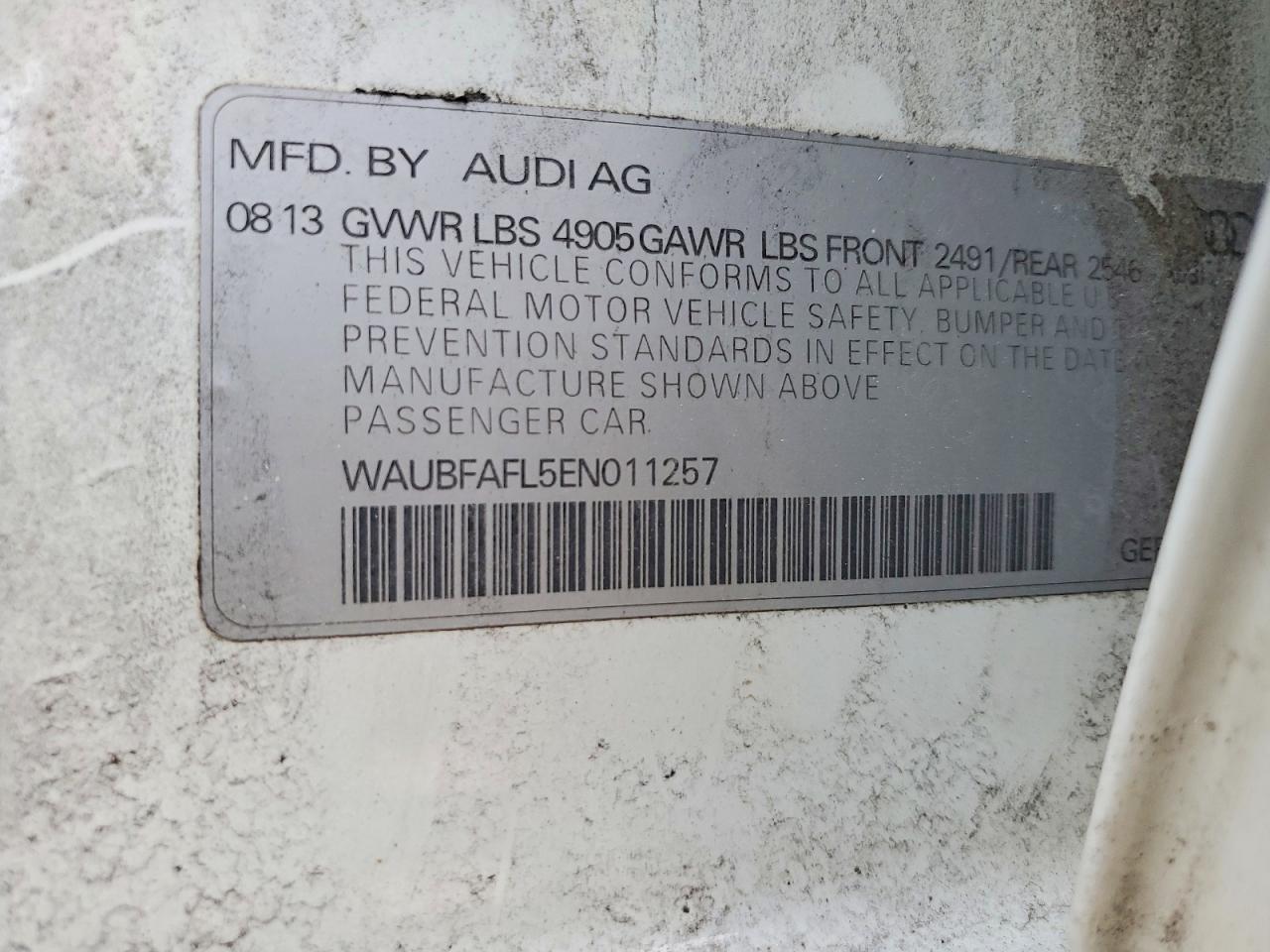 2014 Audi A4 Premium