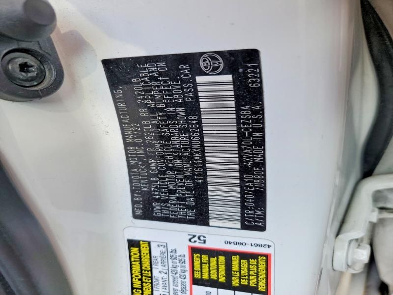 2022 Toyota Camry se