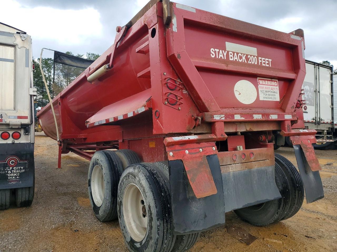 2016 CTS 2016 Construction Trailer Specialists END Dump TRA
