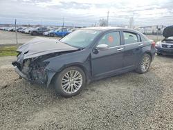 Chrysler salvage cars for sale: 2012 Chrysler 200 Limited